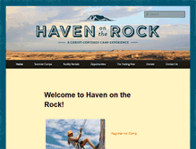 Tablet Screenshot of havenontherock.org